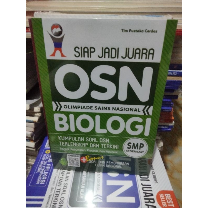 Jual BUKU SIAP JADI JUARA OSN OLIMPIADE SAINS NASIONAL BIOLOGI SMP ...