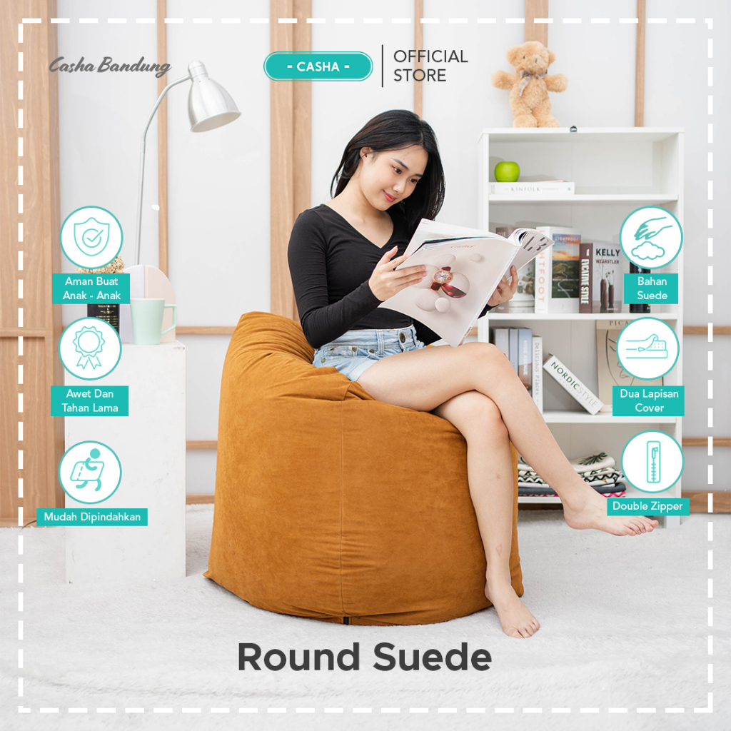 Bean bag online chair shopee