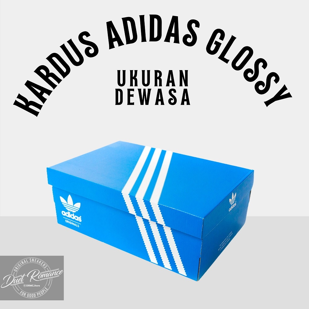 Jual Dus / Kardus / Box / Inner Box / Tempat Sepatu Adidas Blue DUPLEX ...