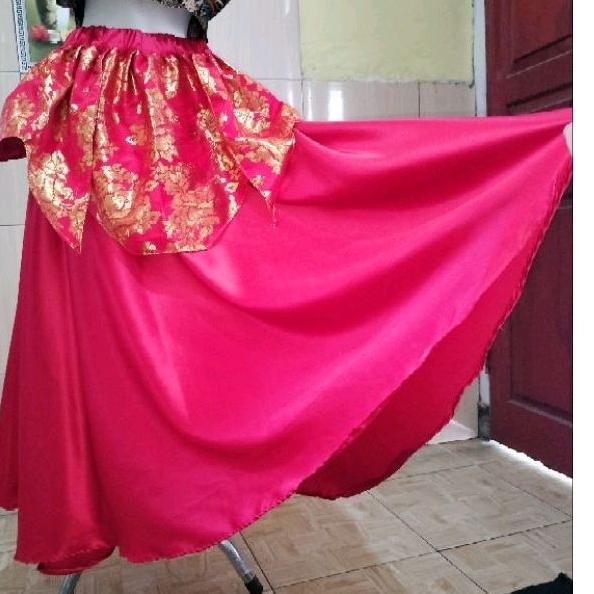 Jual Rok tari#kostumtari#Rok adat#ROK satin super mayung | Shopee Indonesia