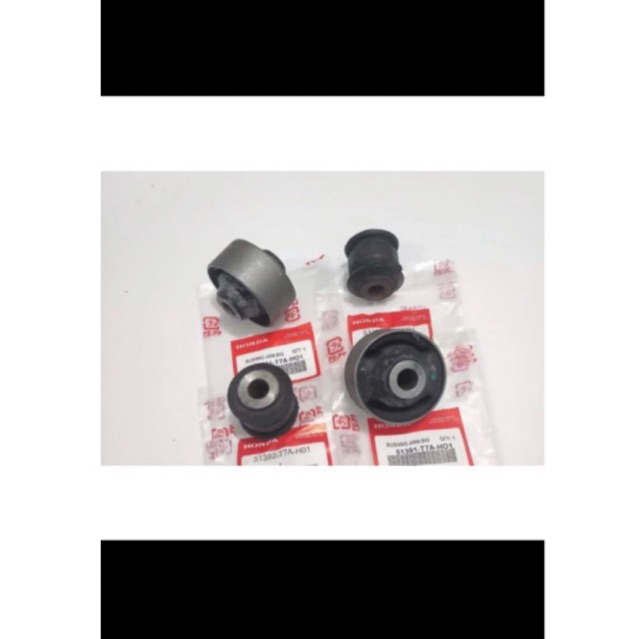 Front Lower Control Arm Bushing Set (4 Pcs) For 2012-2016 Honda CR-V 4th Gen - LH & RH, Premium Rubber & Steel