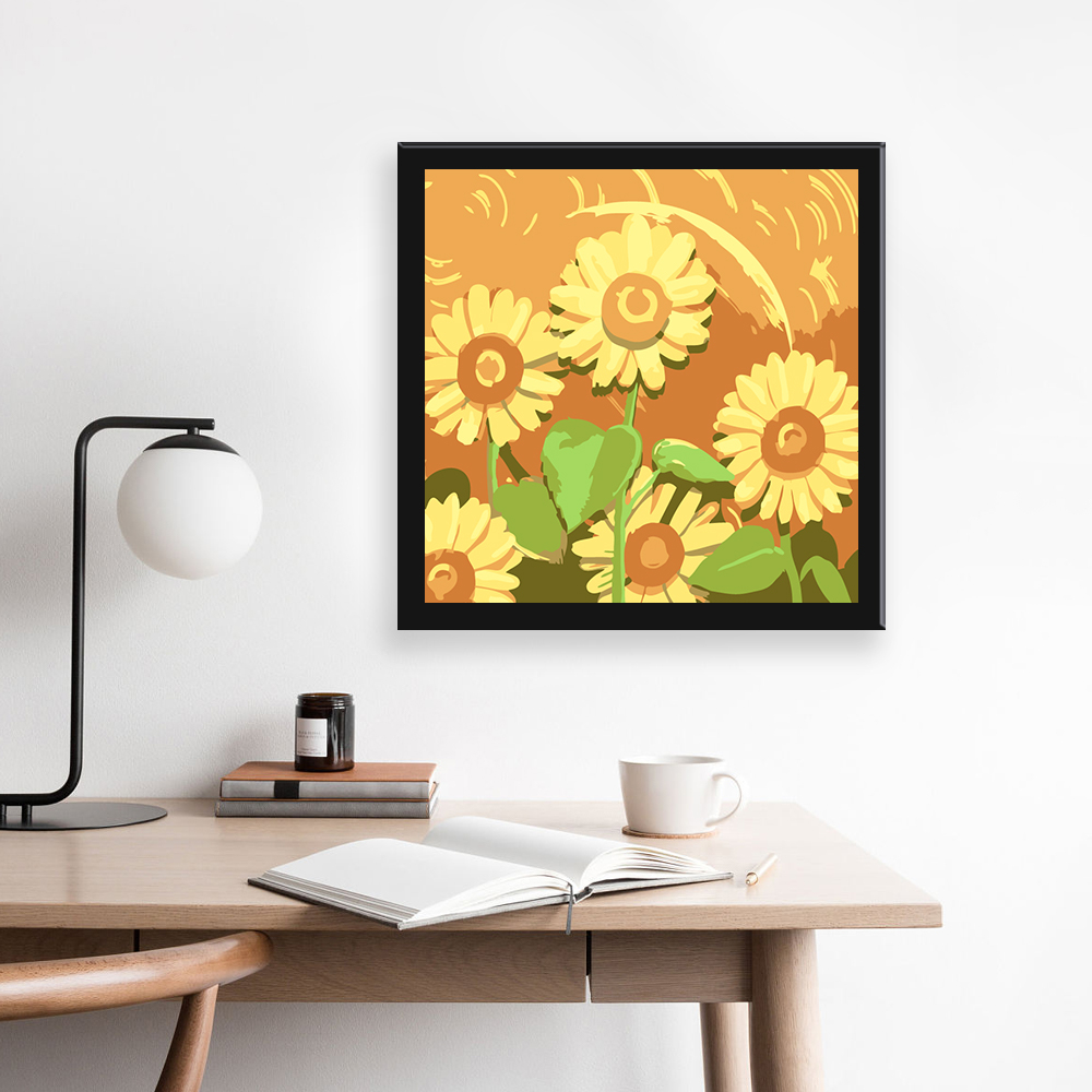 Jual 【 30x30cm 】Canvas Paint By Number Kit Digital Oil Painting DIY ...