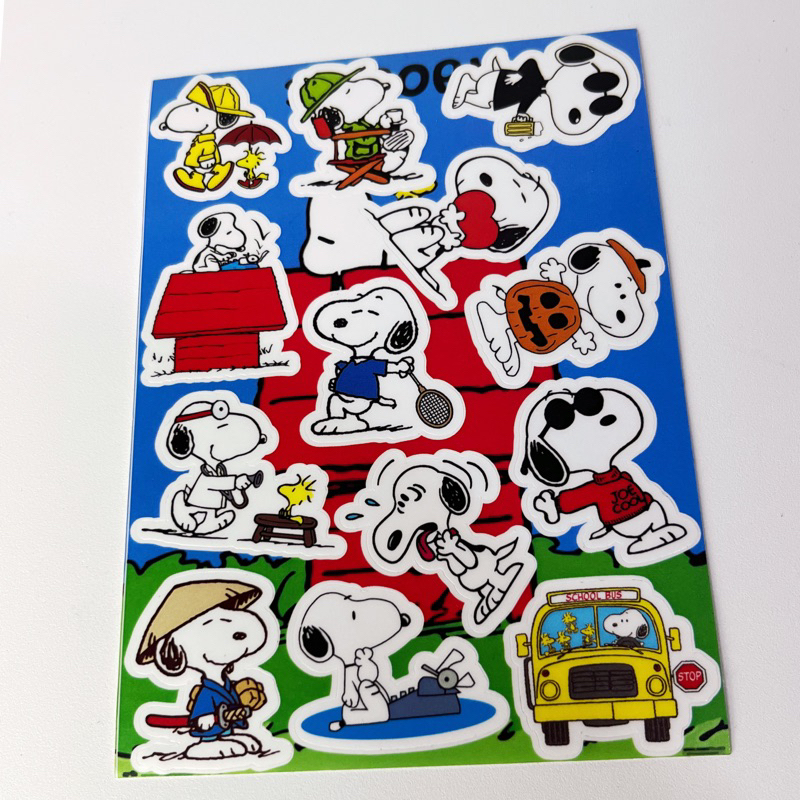 Jual Sticker Snoopy Peanuts Gambar Tempel | Shopee Indonesia