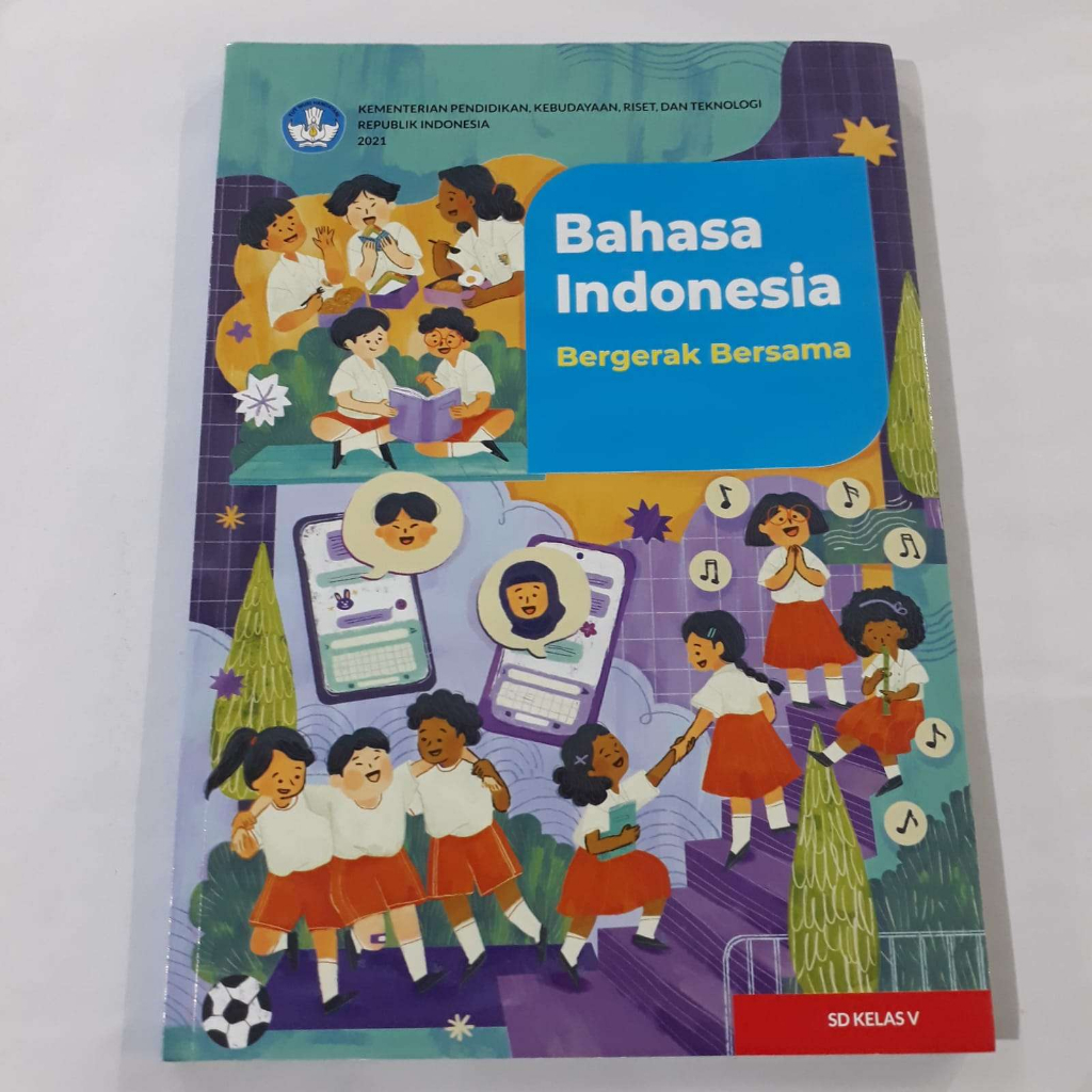 Jual Bahasa Indonesia Kelas 5 Dikbud Kurikulum Merdeka, Bahasa ...