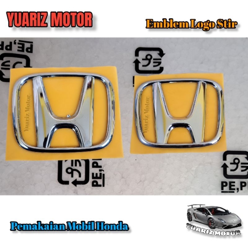 Jual Logo Stir Honda Original Emblem Logo Stir Honda Brio Hrv Brv Crv