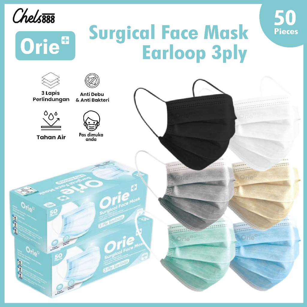 Jual Masker Earloop Terlengkap & Harga Terbaru Agustus 2026 | Shopee ...