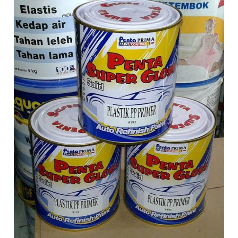 Jual PLASTIK PRIMER PP PLASTIC PRIMER CLEAR PENTA SUPERGLOSS 200ML