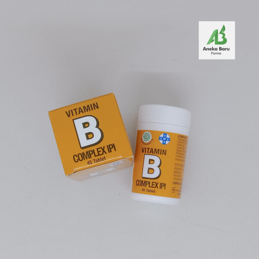 Jual Ipi Vitamin B Complex Tab 45 Tablet Shopee Indonesia