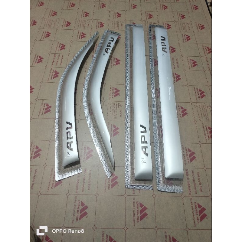 Jual Talang Air Silver Pintu Depan Tengah Suzuki Apv Mini Bus