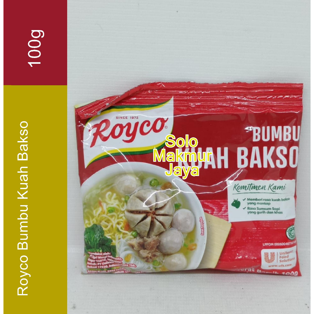 Jual Royco Bumbu Kuah Bakso 100 Gr Bumbu Kuah Bakso Rasa Sumsum Sapi