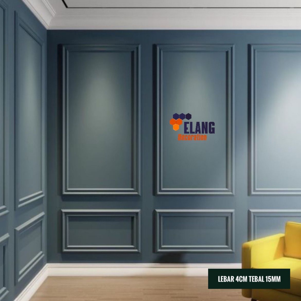 Jual Moulding Kayu Lebar 4CM Tebal 15MM / Harga Perbatang Tinggi 2
