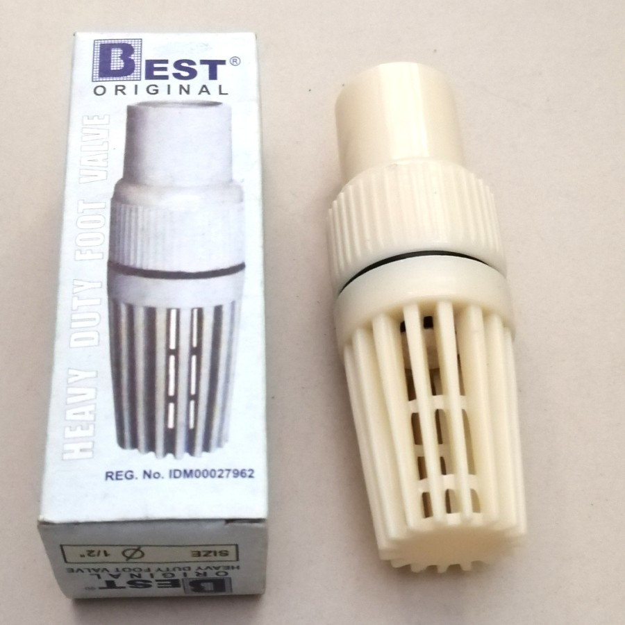 Jual FOOT KLEP PVC FOOT VALVE 1/2 INCH | Shopee Indonesia