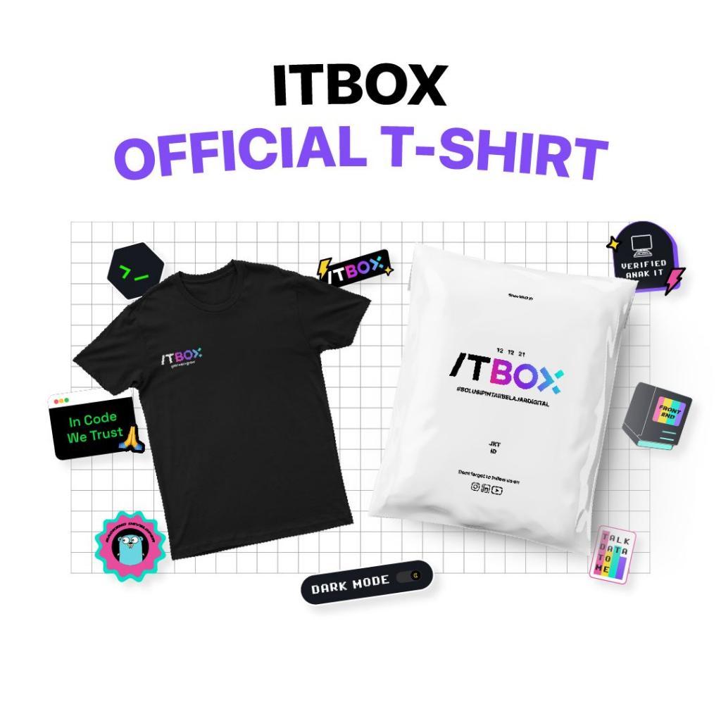 Jual ITBOX OFFICIAL T-SHIRT | Shopee Indonesia