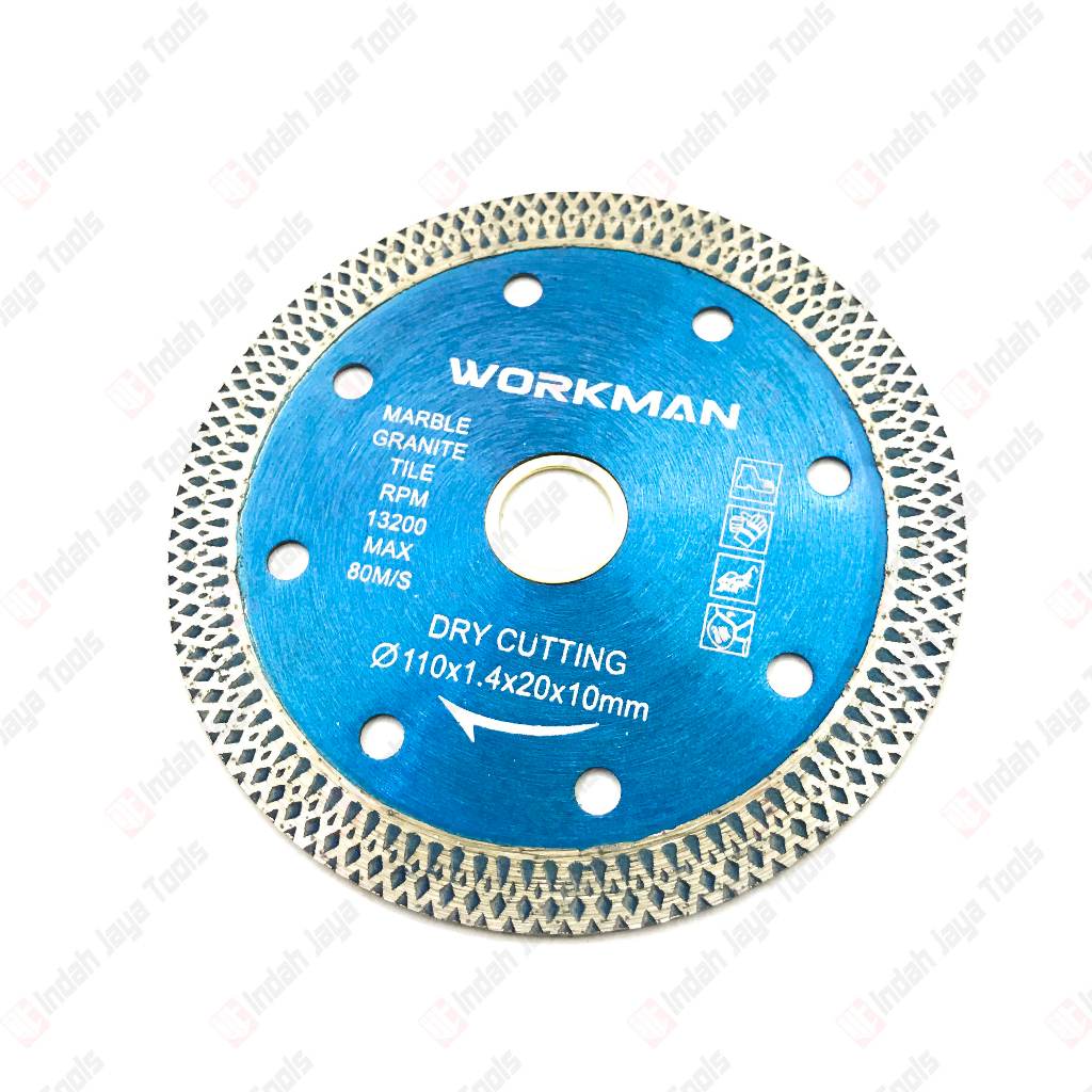 Jual WORKMAN Diamond Wheel TURBO X Mata Potong Gerinda Keramik Dry ...