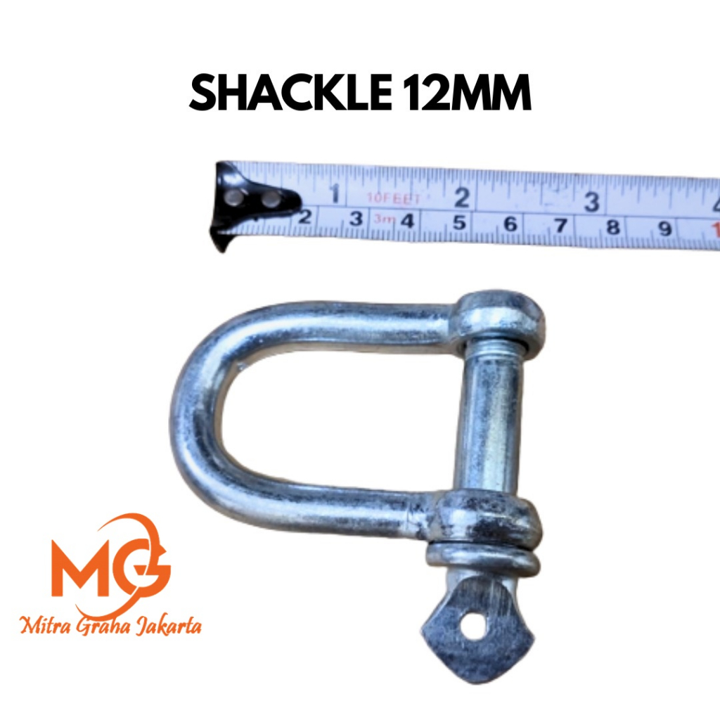 Jual SEGEL OMEGA D M12 /BOW SHACKLES 12 mm / SAMBUNGAN RANTAI BESI 1/2 ...