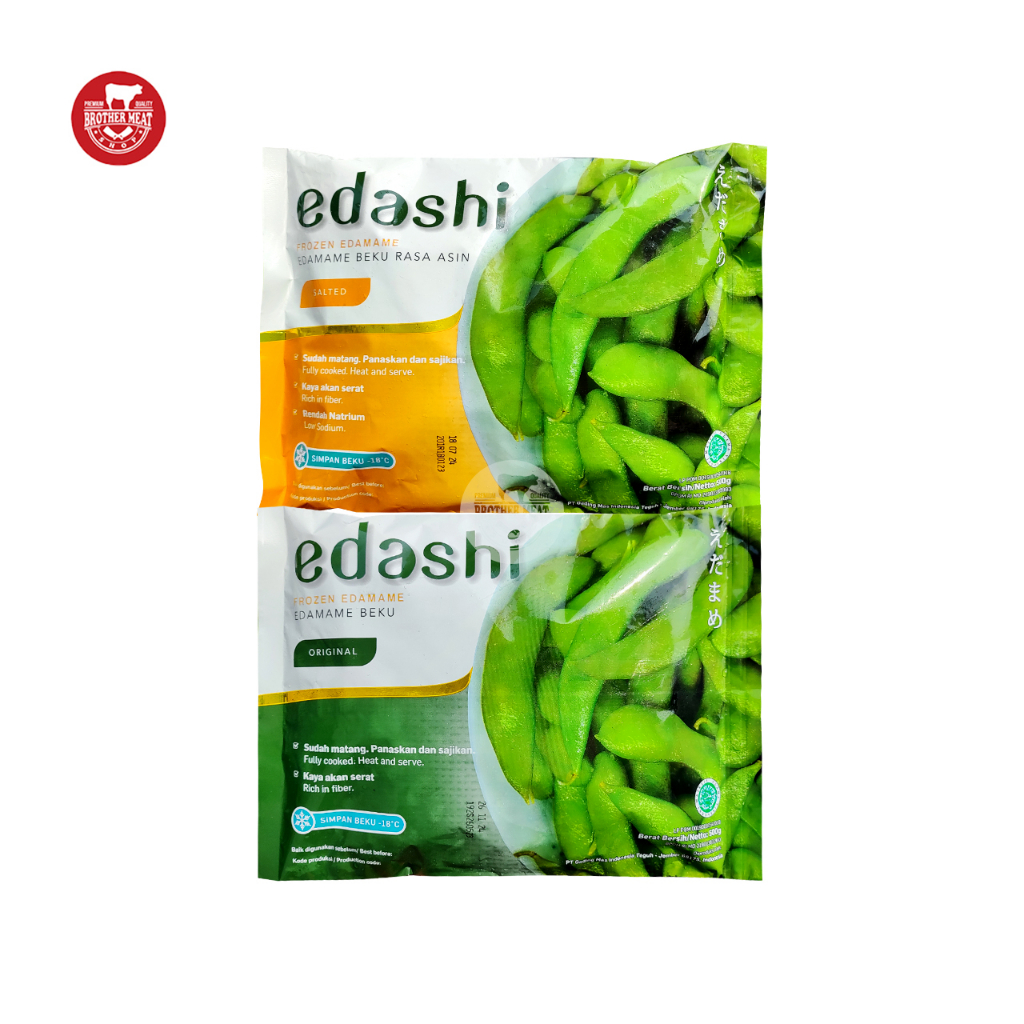 Jual EDASHI Edamame Frozen 500gr, Kacang Edamame Beku Shopee Indonesia