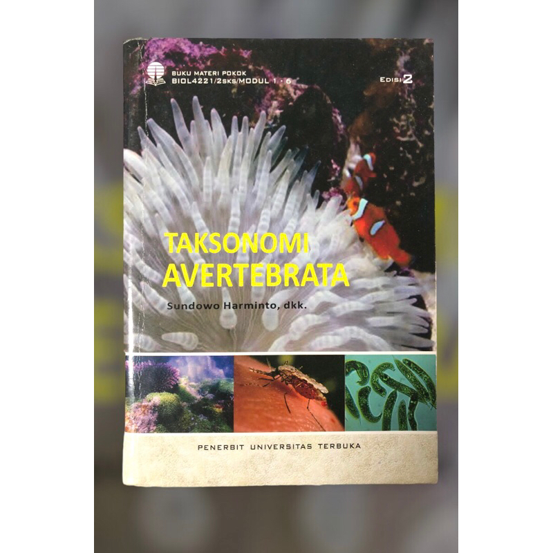 Jual BUKU TAKSONOMI AVERTEBRATA (edisi 2) | Shopee Indonesia