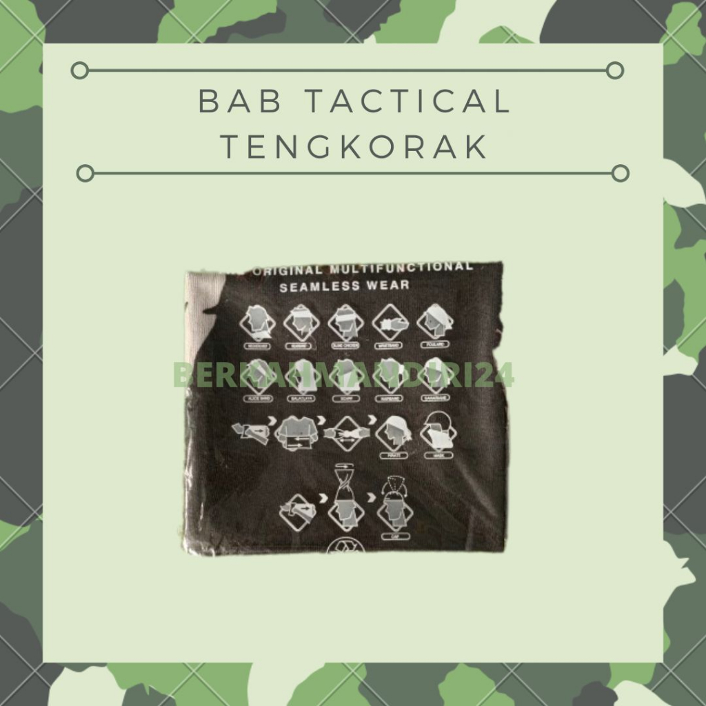 Jual Buff Tactical Tengkorak Buff Masker Kopaska Kopassus Multifungsi ...