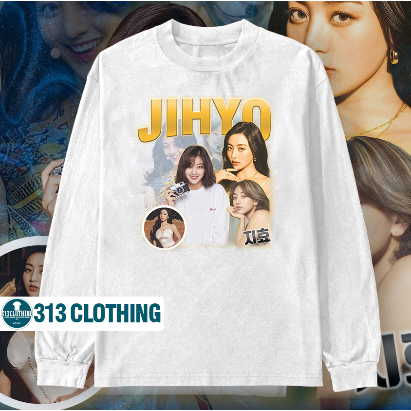 Jual Kaos Lengan Panjang Jihyo Twice T Shirt Jihyo Vintage Lengan Panjang Shopee Indonesia 7863