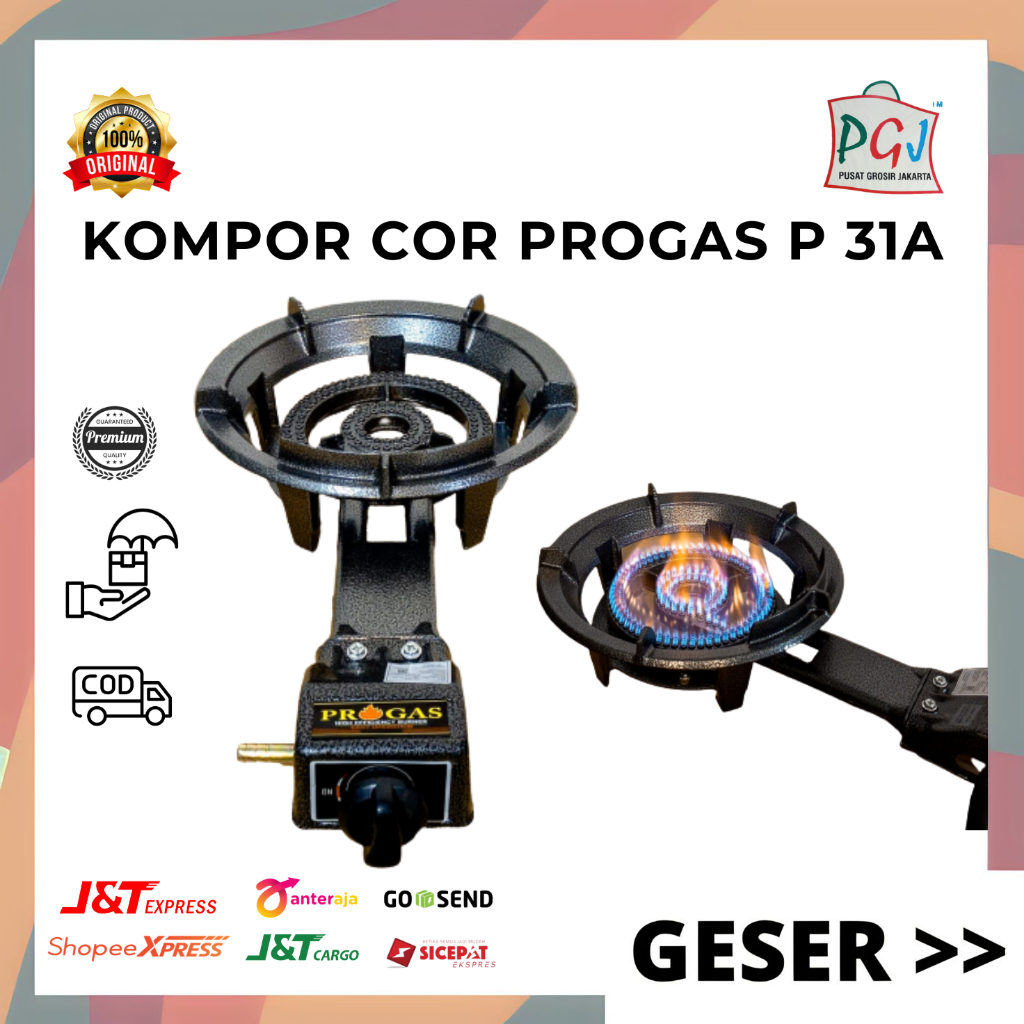 Jual Pgj Progas Kompor Cor Progas P A Termurah Kompor Gas Mawar