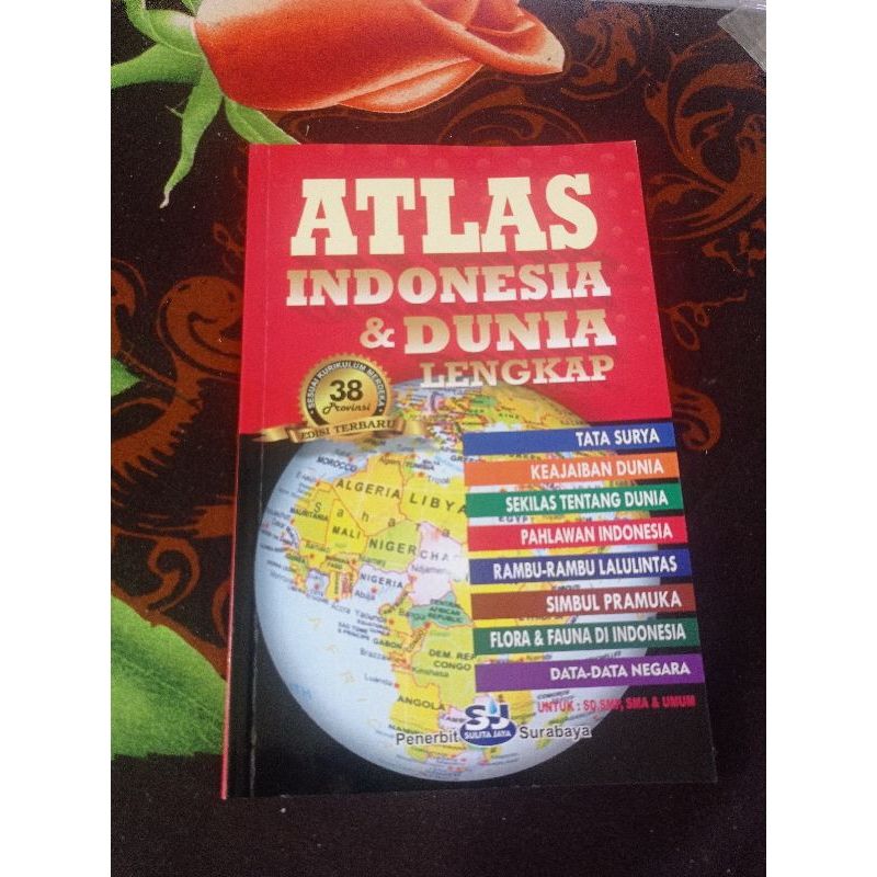 Jual Buku ATLAS INDONESIA & DUNIA LENGKAP 38. PROVINSI | Shopee Indonesia