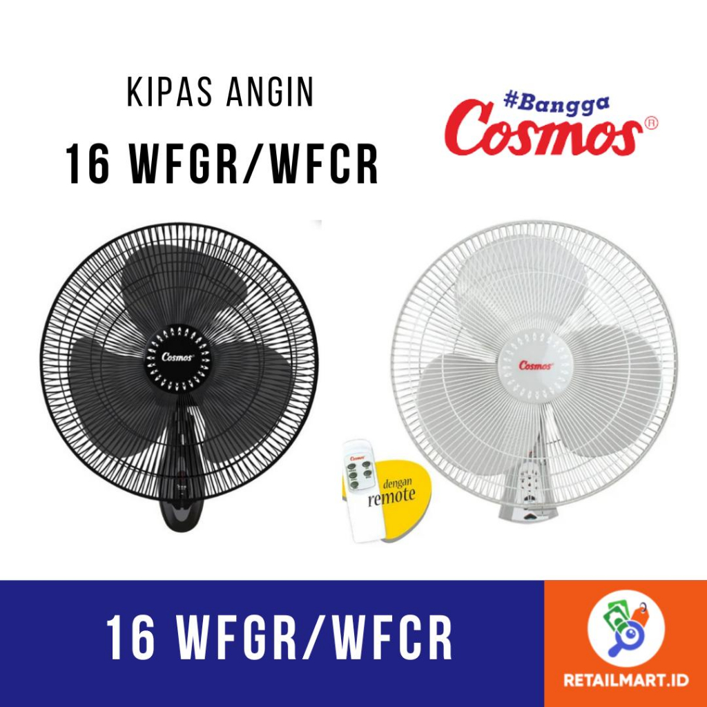 Jual COSMOS : KIPAS ANGIN DINDING 16