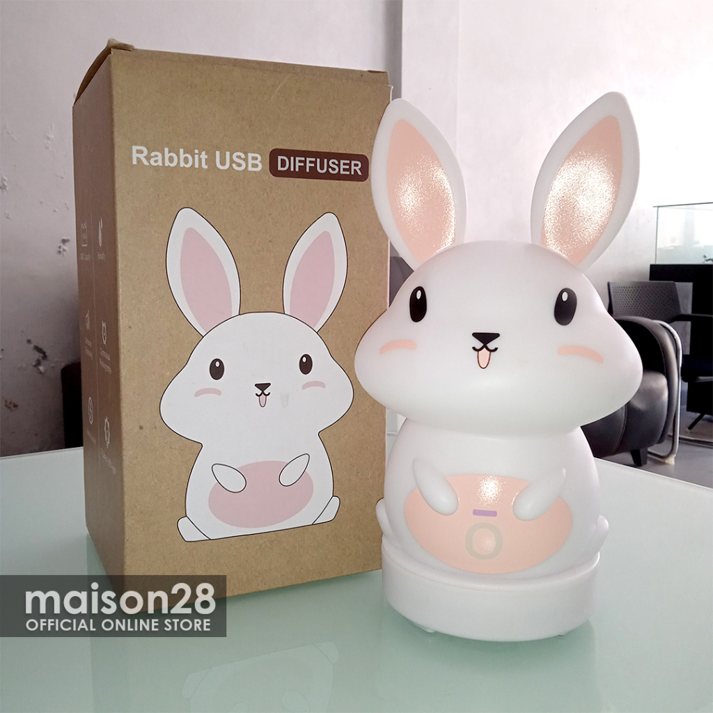 Jual USB Diffuser doTERRA Rabbit USB Diffuser 100 mL dan 7 Warna Cahaya