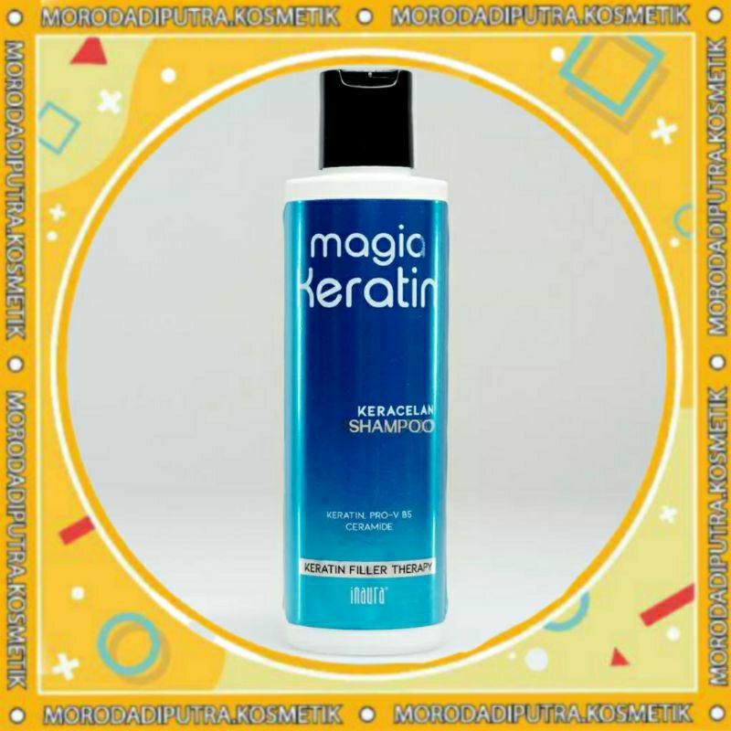 Jual Inaura Magia Keratin Shampo/ Conditioner/ Hair Mask 100ml | Shopee ...