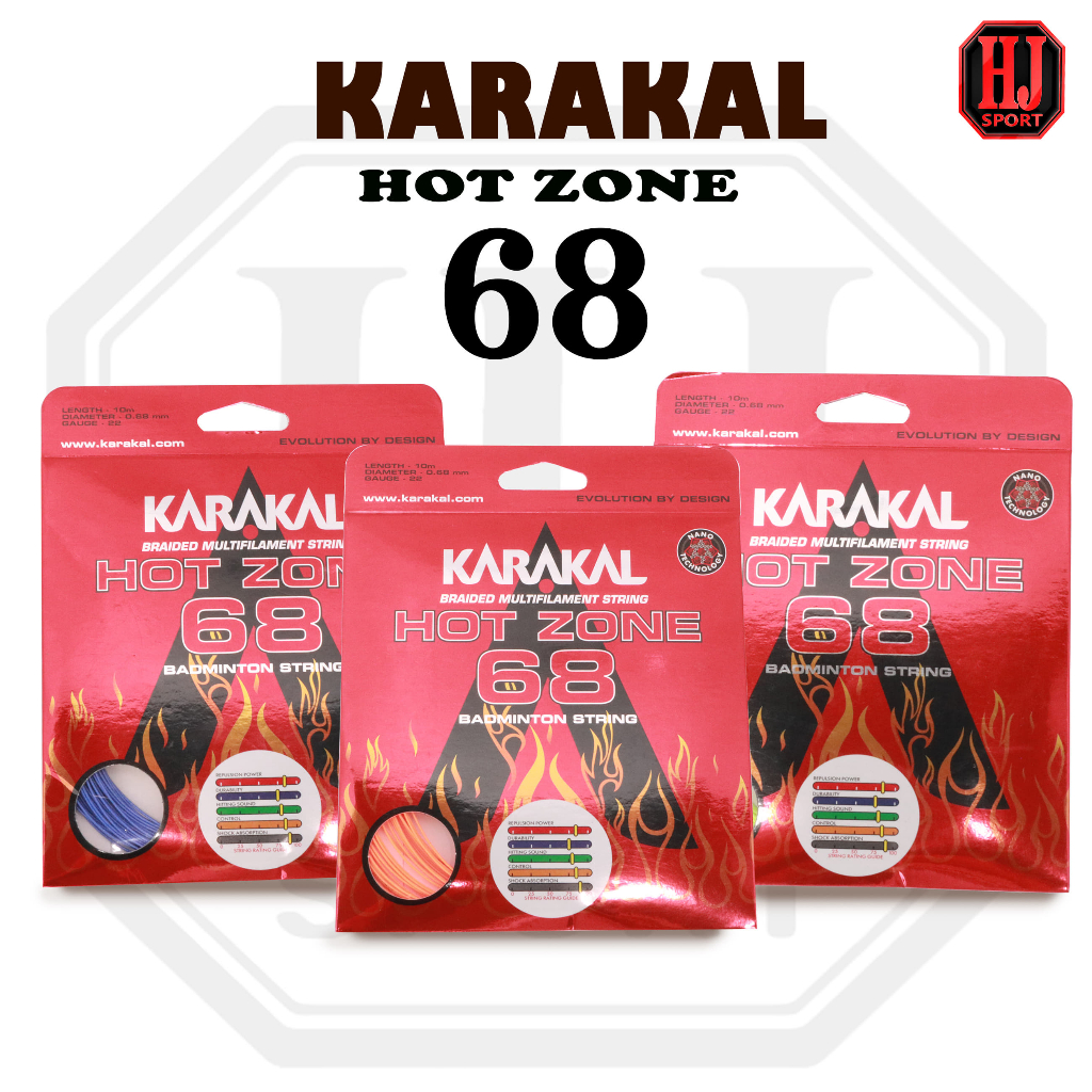 Karakal Hot Zone 68 Badminton Strings