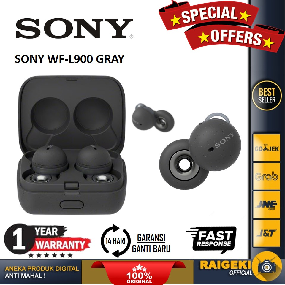 Jual Sony Wf L900 Linkbuds True Wireless Open Earbuds Dark Gray