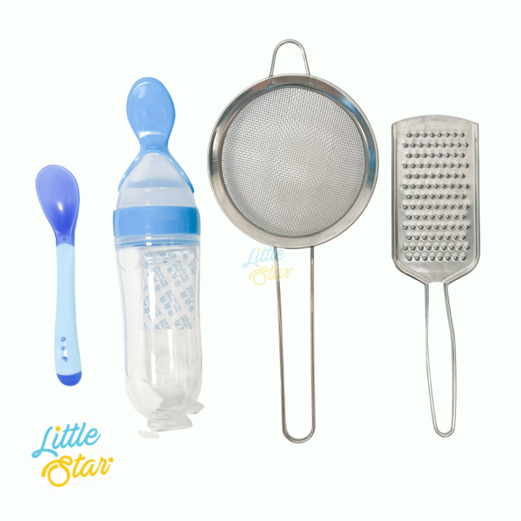 Jual LS 5in1 Paket Perlengkapan Makan Bayi Mpasi Set Baby Food Maker