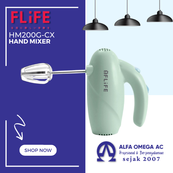 Jual GREE Hand Mixer 200 Watt FLiFE Hand Mixer Model HM200GCX