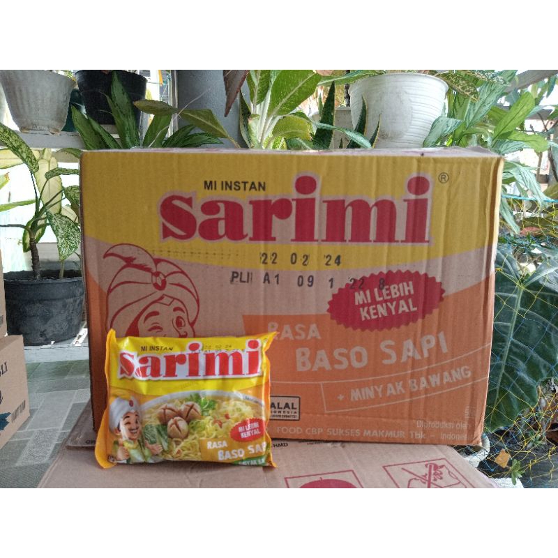 Jual Mie Sarimi Bakso Sapi 1 Dus Shopee Indonesia