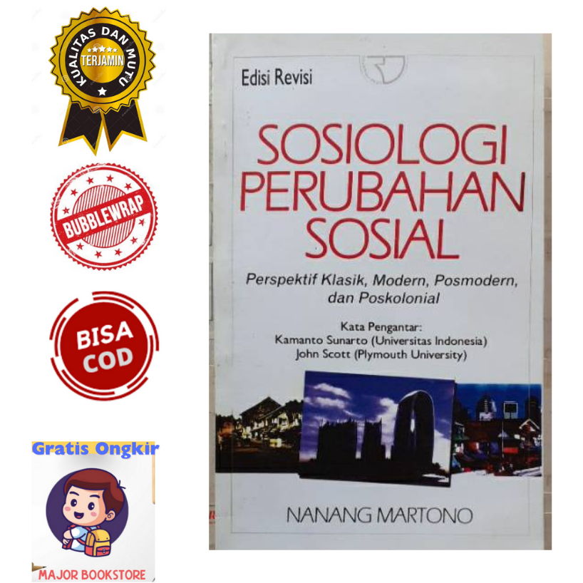 Jual Buku Sosiologi Perubahan Sosial Edisi Revisi - Nanang Martono ...