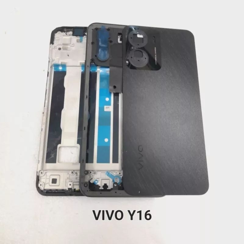 Jual Back Casing Housing Kesing FULLSET VIVO Y16 V2204 BackDoor Tutup ...