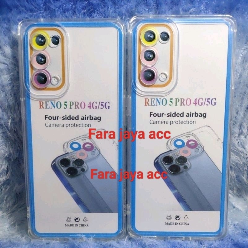 Jual Soft Case Clear Space Bening Oppo Reno 5 Pro 5G Protec Camera Good ...