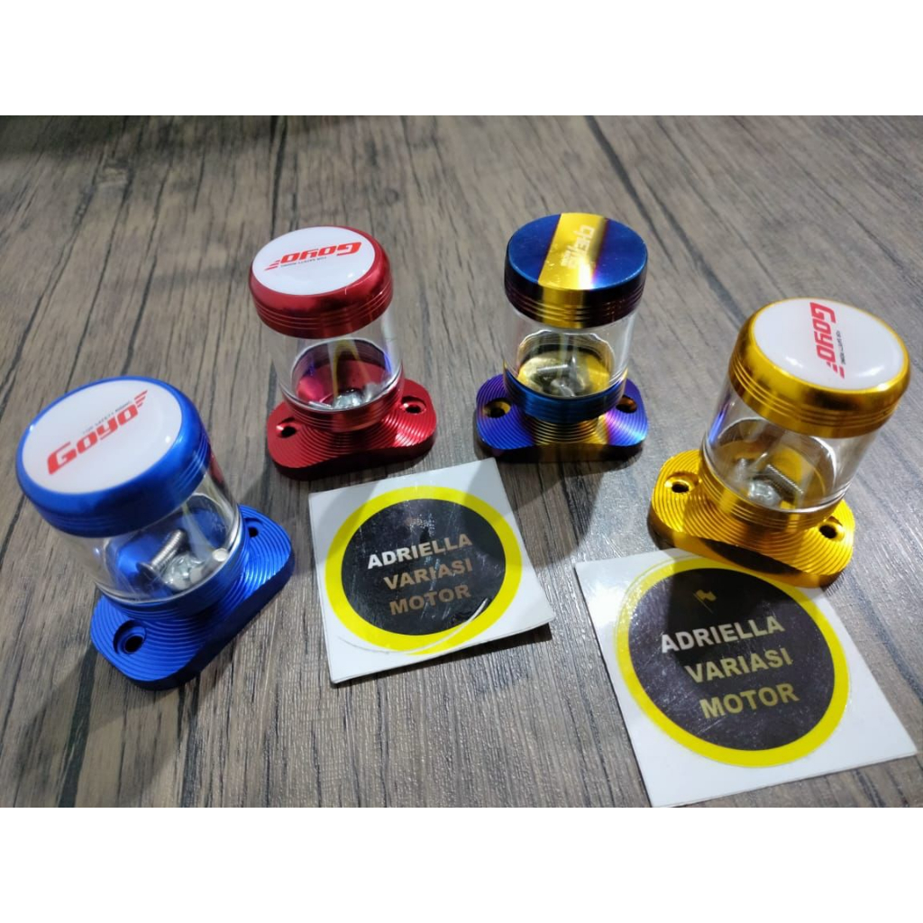 Jual Tutup Minyak Rem Model Stempel Transparan Tabung Kaca Yamaha Full