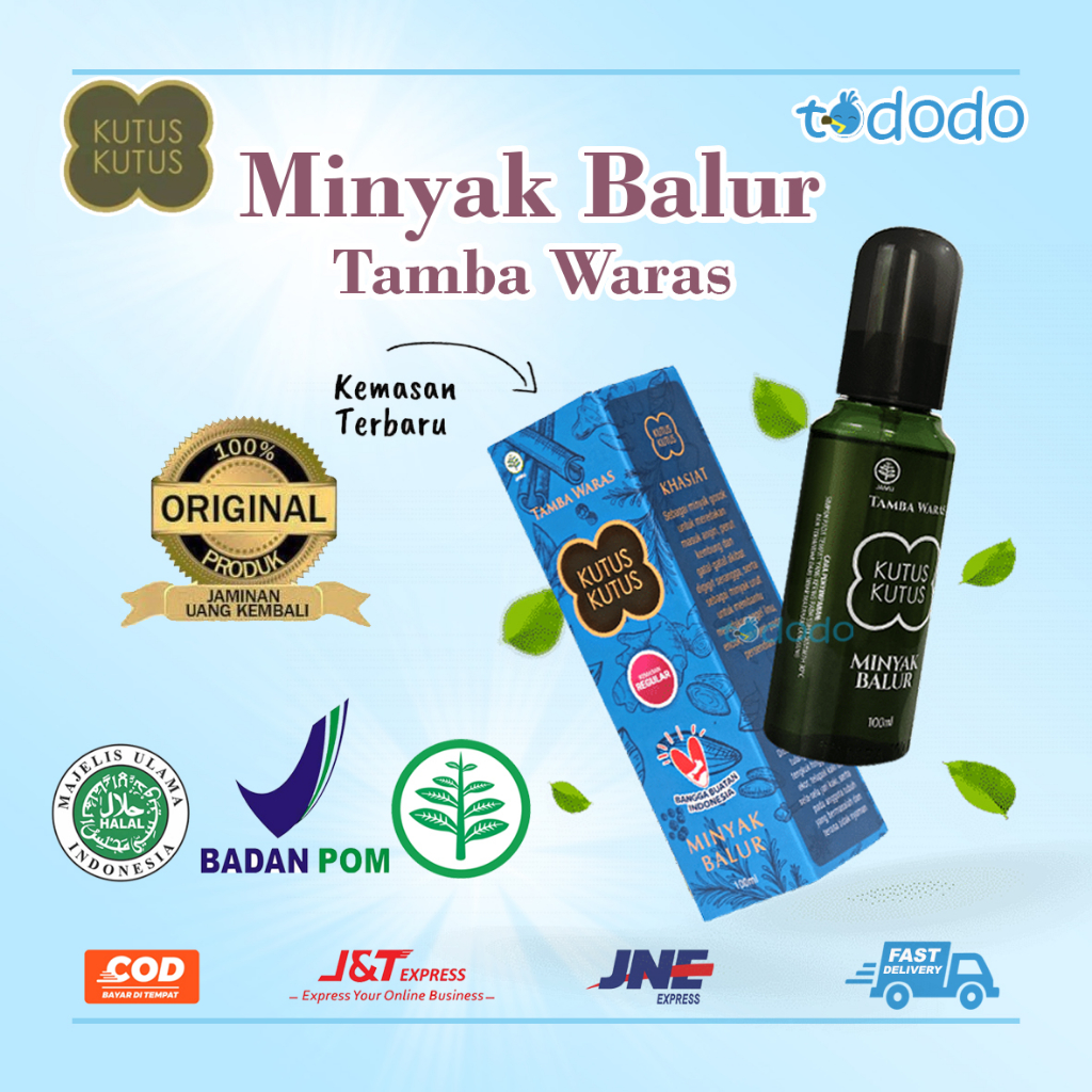 Jual Minyak Kutus Kutus Herbal Organic 100ml Shopee Indonesia