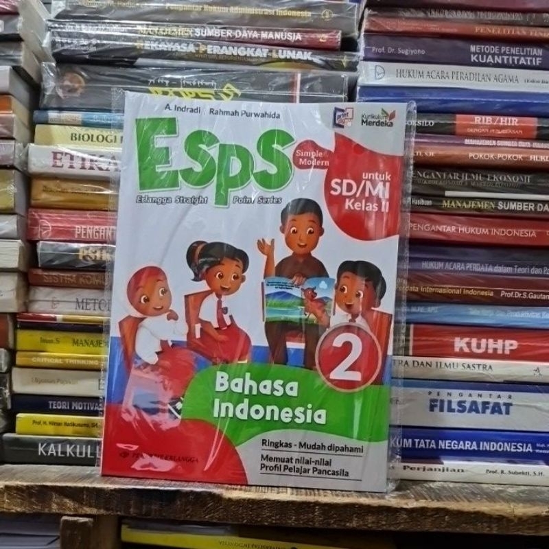 Jual Esps Bahasa Indonesia Kelas 2 SD KURIKULUM MERDEKA By A Indradi ...