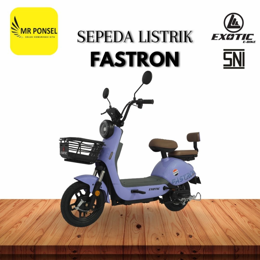 Jual Sepeda Listrik Exotic Fastron Garansi Resmi By Pacific Exotic Shopee Indonesia