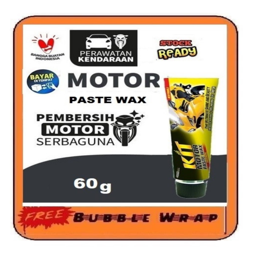 Jual KIT MOTOR PASTE WAX ORIGINAL KUNING 60 GRAM Shopee Indonesia