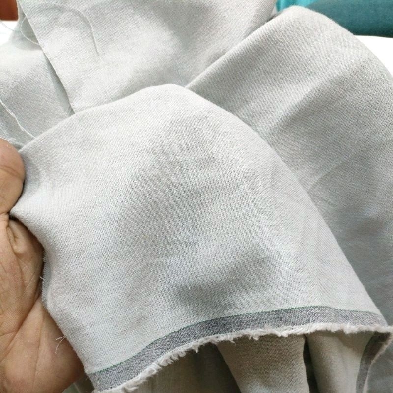 Jual Bahan Kain Katun Linen Harga Per Meter Shopee Indonesia