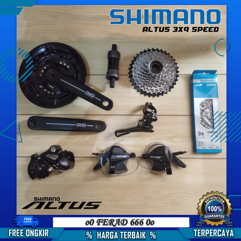 Jual groupset shimano online