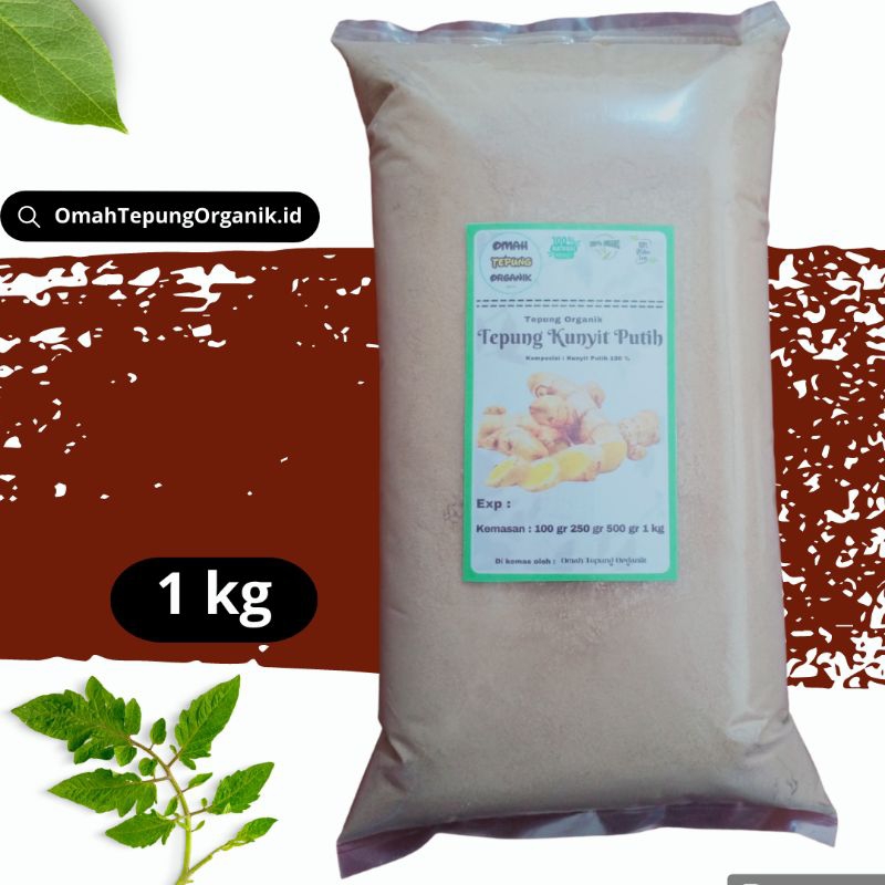 Jual Tepung Kunyit Putih 1 Kgserbuk Kunyit Putih 1 Kgbubuk Kunyit Putih 1 Kg White Turmeric 9768