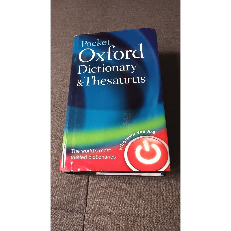 Jual Pocket Oxford Dictionary & Thesaurus second edition (NEGO