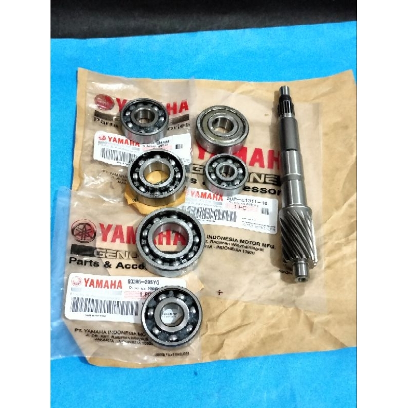 Jual As pully 2DP plus bearing rasio set 6pcs yamaha Nmax Aerox Lexi ...