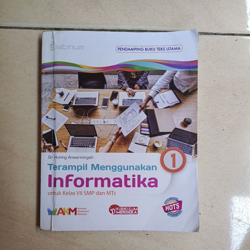 Jual Buku Bekas Terampil Menggunakan Informatika Kelas 1 7 Vii Smp 