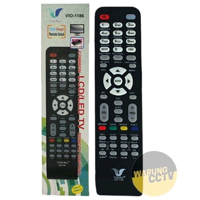 Jual Remote Multi Lcd Led Merk Akko Star Visero Shopee Indonesia