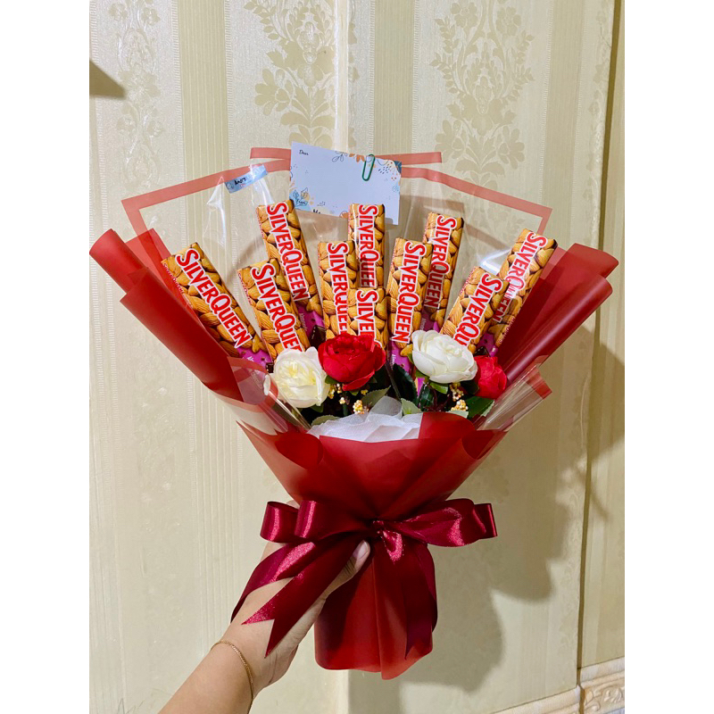 Jual Buket Snack Coklat Bouquet Wisuda Ultah Hampers Shopee Indonesia