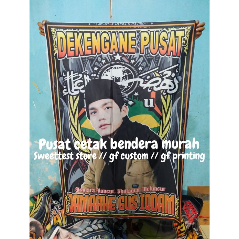 Jual BENDERA GUS IQDAM DEKENGANE PUSAT ASMARA HANCUR SHOLAWAT MELUNCUR ...